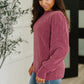 Simply Styled Balloon Sleeve Knit Top