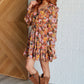 So Long, Farewell Balloon Sleeve Floral Dress - 1985 the VAULT Boutique