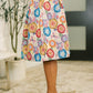 Sound Mind Floral Midi Skirt