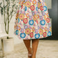 Sound Mind Floral Midi Skirt