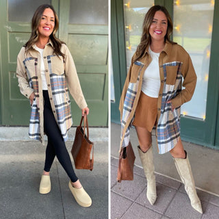 Durham Plaid Jacket in Two Colors - 1985 the VAULT Boutique