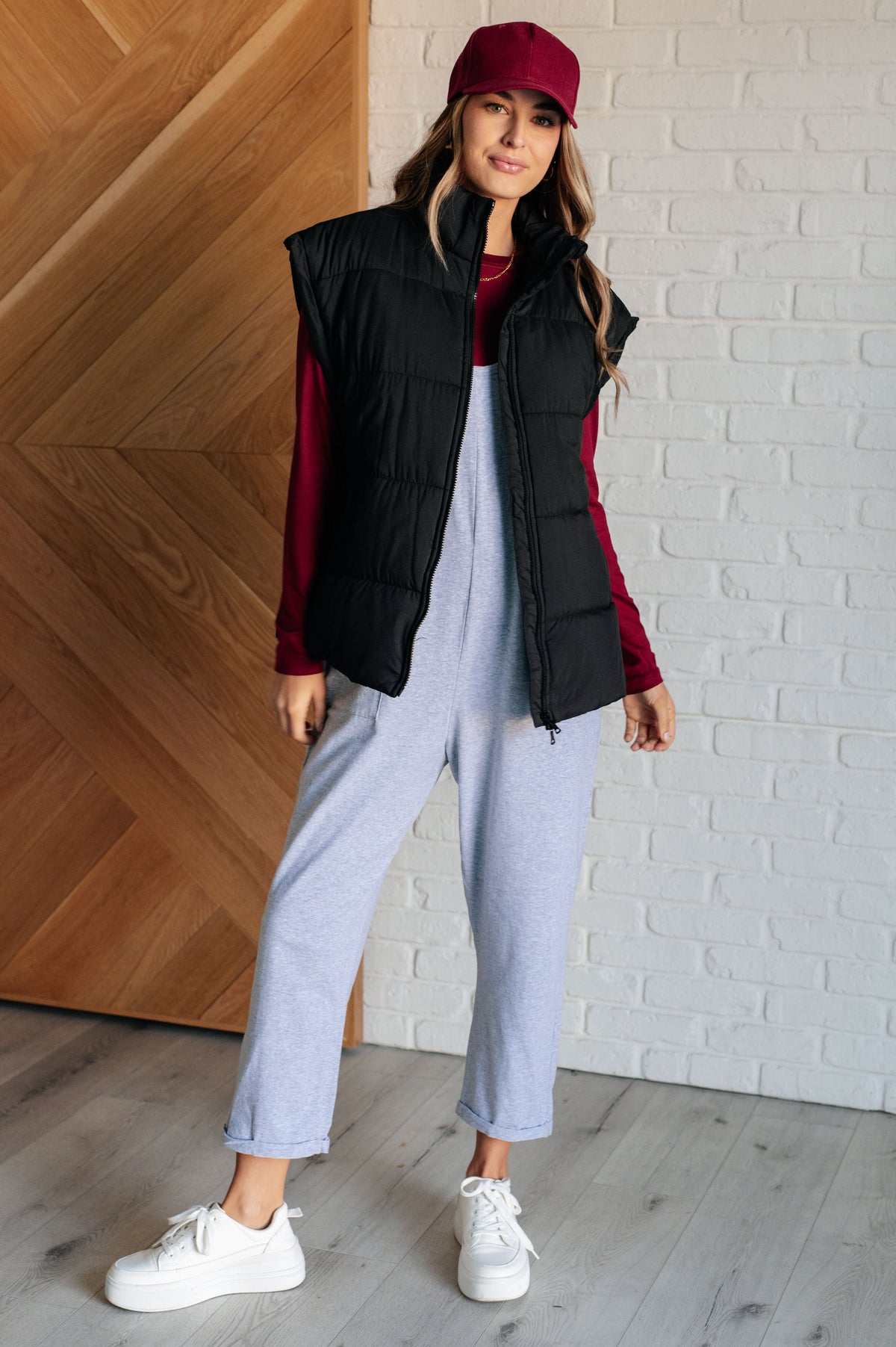 Stadium Seating Puffer Vest - 1985 the VAULT Boutique