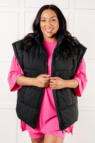 Stadium Seating Puffer Vest - 1985 the VAULT Boutique