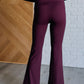 Stamina Stride Flare Leggings in Cassis - 1985 the VAULT Boutique