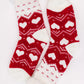 Striding to Christmas Mid Calf Socks