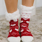 Striding to Christmas Mid Calf Socks