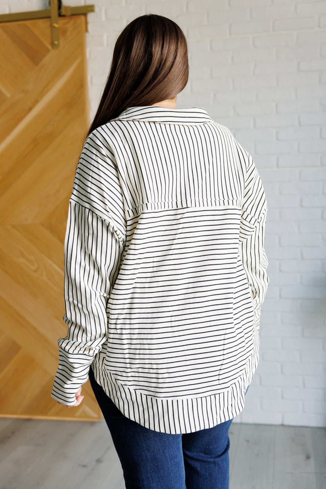 Striped Serendipity Pullover - 1985 the VAULT Boutique