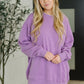 Sunday Snug Relaxed Pullover in Lavender