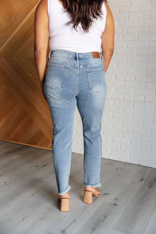 Susan High Rise Side Panel Detail Slim Jeans - 1985 the VAULT Boutique