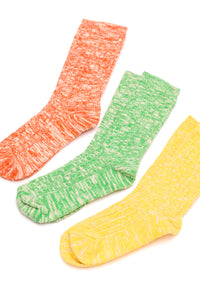 Sweet Heathered Scrunch Socks Set of 3 Pairs - 1985 the VAULT Boutique