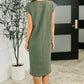 Sweet Like That Casual Dress in Light Olive