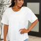 Take It Easy Slouchy Tee in Ivory