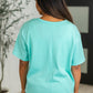 Take It Easy Slouchy Tee in Mint