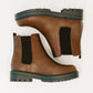 That's Just What They'll Do Paden Chelsea Boots in Brown