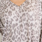 The Person You Are V-Neck Leopard Print Dress