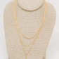 The Signature Set Layered Necklace Set in Gold
