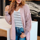 The Way It Was Cardigan in Mauve