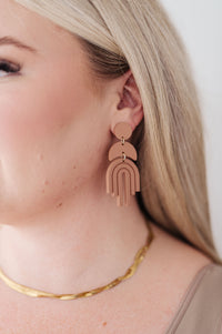 This Promise Earrings in Brown - 1985 the VAULT Boutique