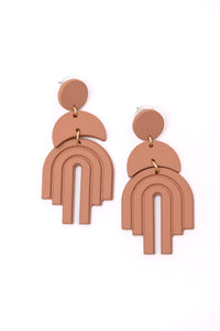 This Promise Earrings in Brown - 1985 the VAULT Boutique