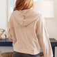 Throwback Heartthrob Hoodie in Beige - 1985 the VAULT Boutique