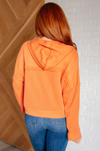 Throwback Heartthrob Hoodie in Orange - 1985 THE VAULT