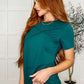 Time to Pivot Pleat Detail Top