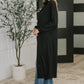 Travel City Scape Turtle Neck Tunic in Black