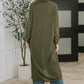 Travel City Scape Turtle Neck Tunic in Olive