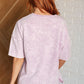 Unbothered Mineral Wash Top in Orchid Petal - 1985 the VAULT Boutique