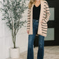 Under Wraps Striped Cardigan