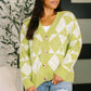 Up, Up and Away Argyle Cardigan