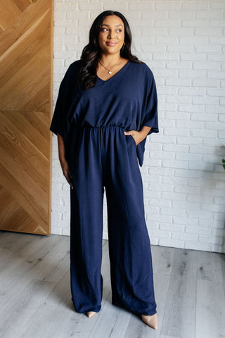 Up to Something Wide Leg Jumpsuit - 1985 the VAULT Boutique