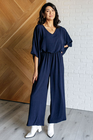 Up to Something Wide Leg Jumpsuit - 1985 the VAULT Boutique