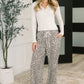 Wander Wild Leopard Drawstring Pants