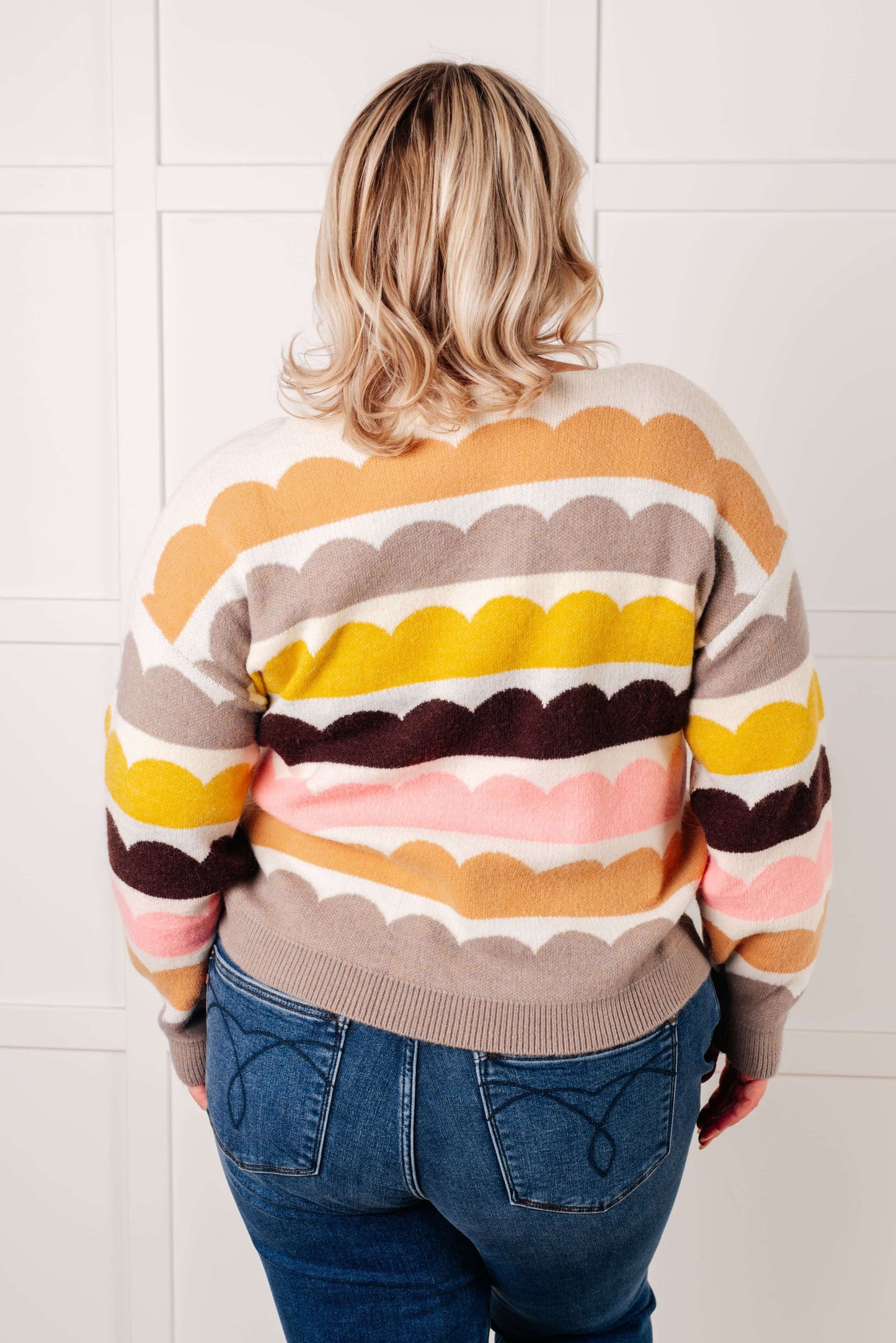 Wave After Wave Striped Sweater - 1985 the VAULT Boutique