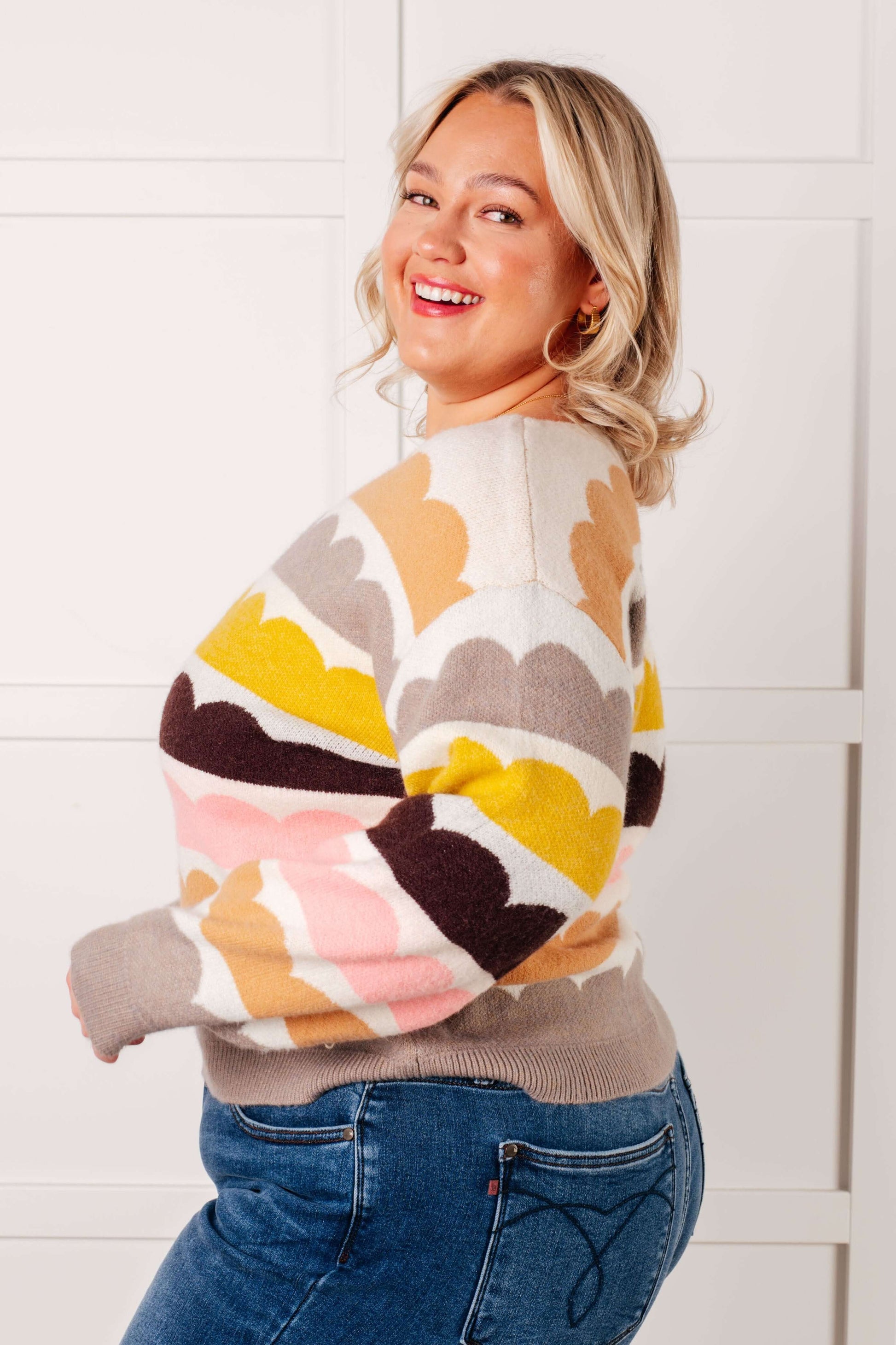 Wave After Wave Striped Sweater - 1985 the VAULT Boutique