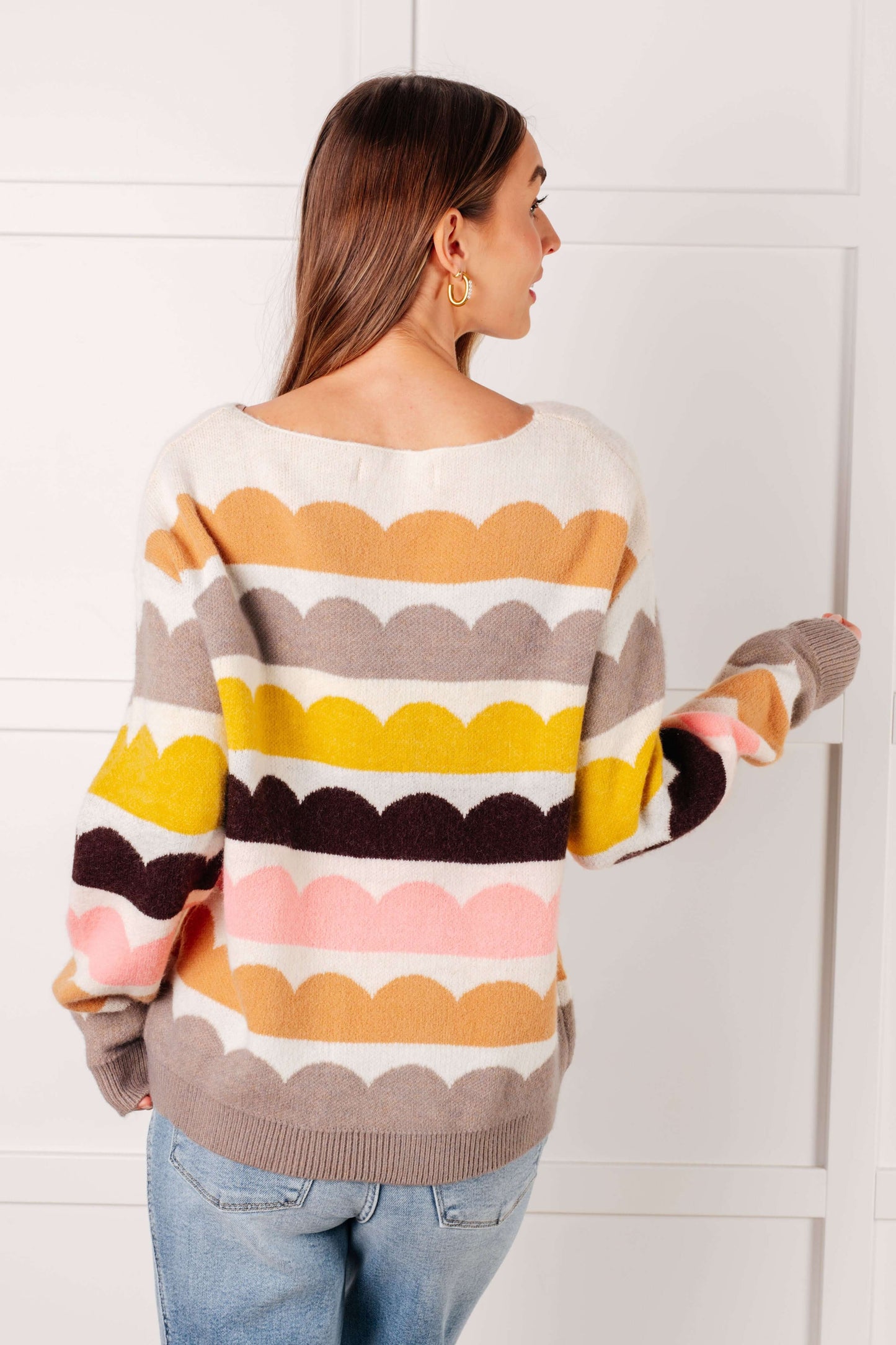 Wave After Wave Striped Sweater - 1985 the VAULT Boutique