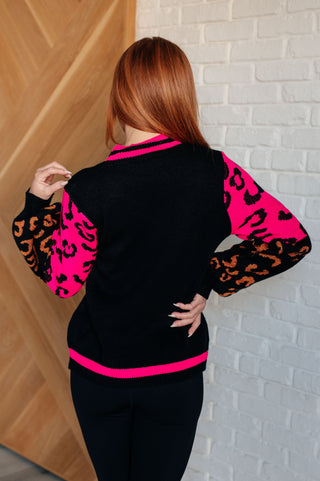 Wild About You Animal Print Sweater - 1985 the VAULT Boutique