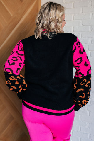 Wild About You Animal Print Sweater - 1985 the VAULT Boutique