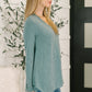 Wind off the Sea V-Neck Relaxed Top