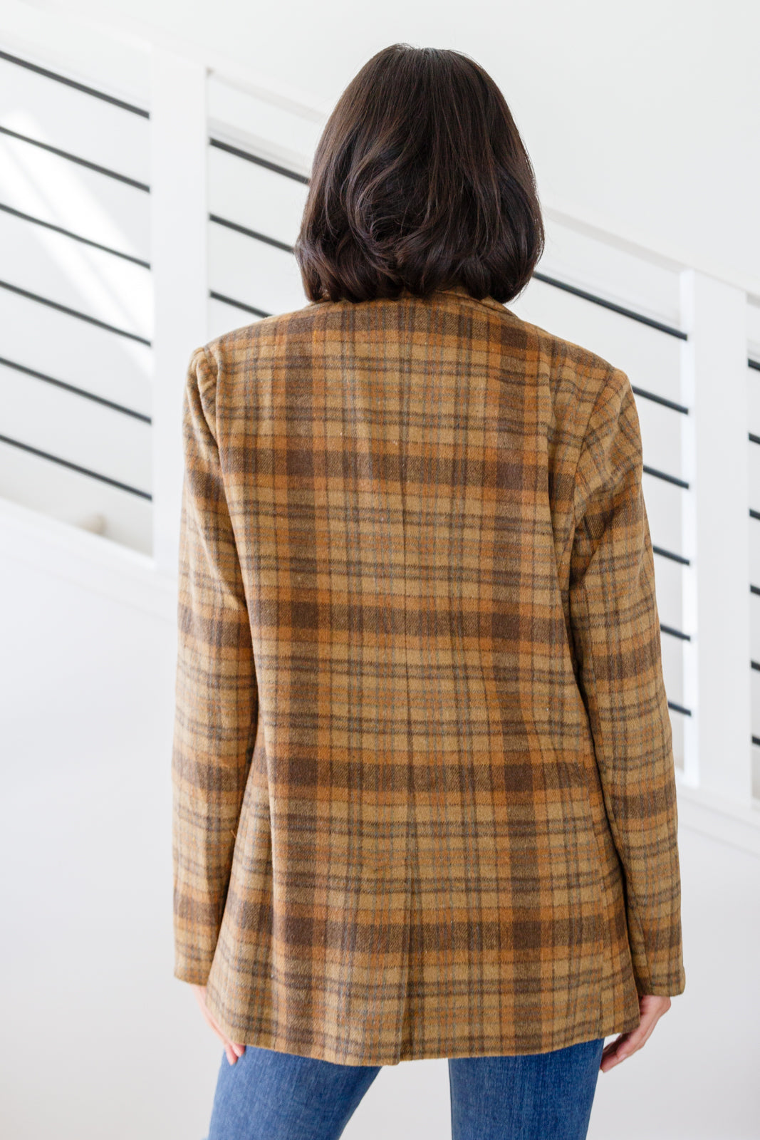 World Class Plaid Blazer - 1985 the VAULT Boutique