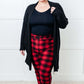 Your New Favorite Joggers in Red Plaid - 1985 the VAULT Boutique
