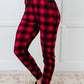 Your New Favorite Joggers in Red Plaid - 1985 the VAULT Boutique