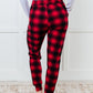 Your New Favorite Joggers in Red Plaid - 1985 the VAULT Boutique