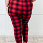 Your New Favorite Joggers in Red Plaid - 1985 the VAULT Boutique