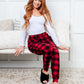 Your New Favorite Joggers in Red Plaid - 1985 the VAULT Boutique