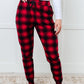 Your New Favorite Joggers in Red Plaid - 1985 the VAULT Boutique