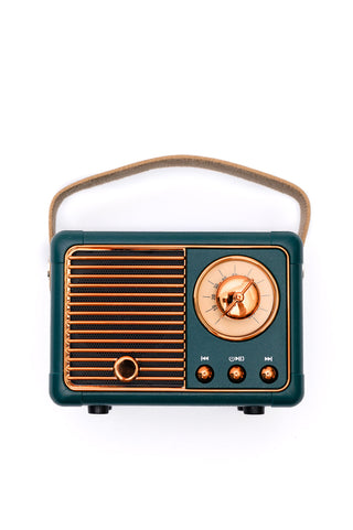 Your Playlist Mini Bluetooth Speaker in Green - 1985 the VAULT Boutique