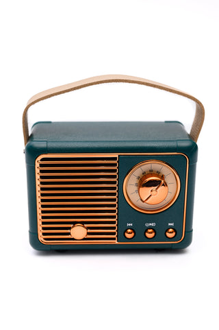 Your Playlist Mini Bluetooth Speaker in Green - 1985 the VAULT Boutique