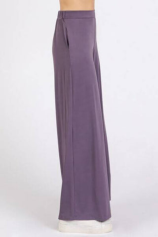 Mittoshop Yoga Air Stretch Elastic Waist Wide Leg Pants - 1985 the VAULT Boutique